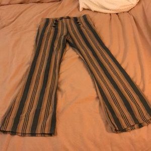 Striped Bell Bottoms
